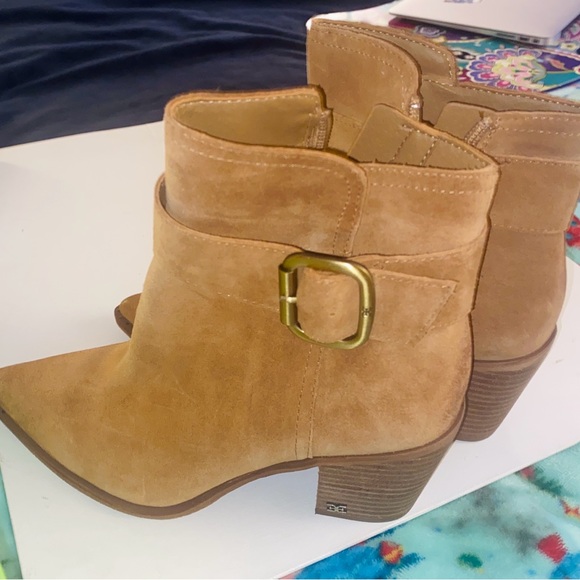 NIB Sam Edelman Leonia Suede Ankle Boots 7 $190 - Picture 15 of 16